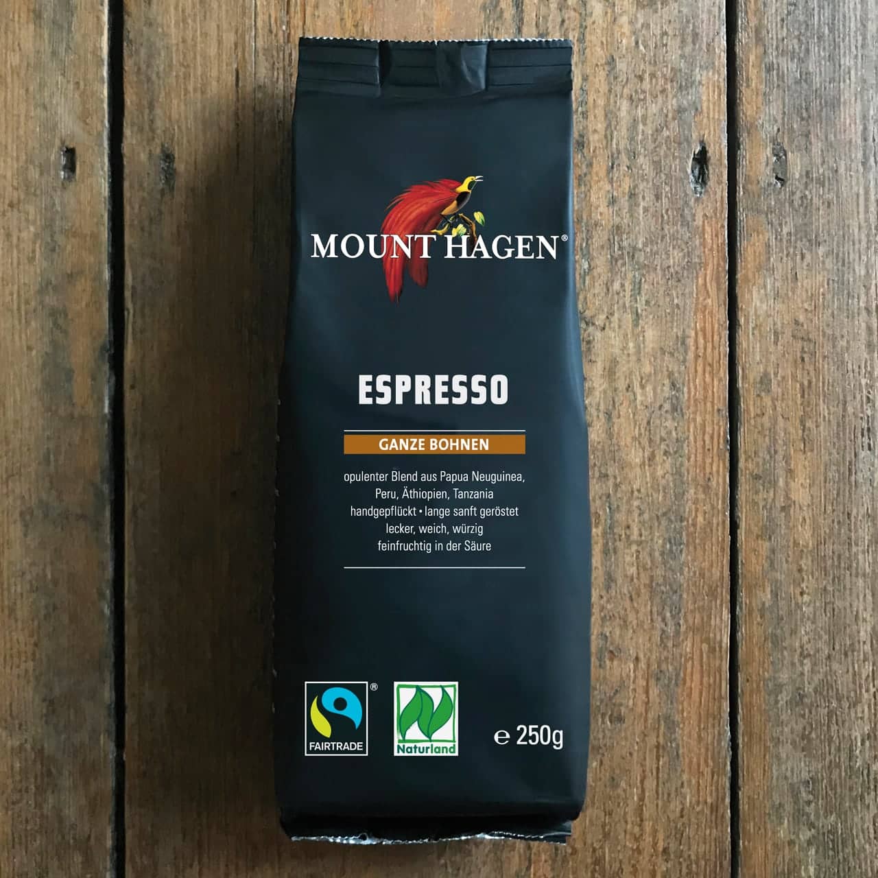 Arabica Blend Espresso - ganze Bohne, 250g